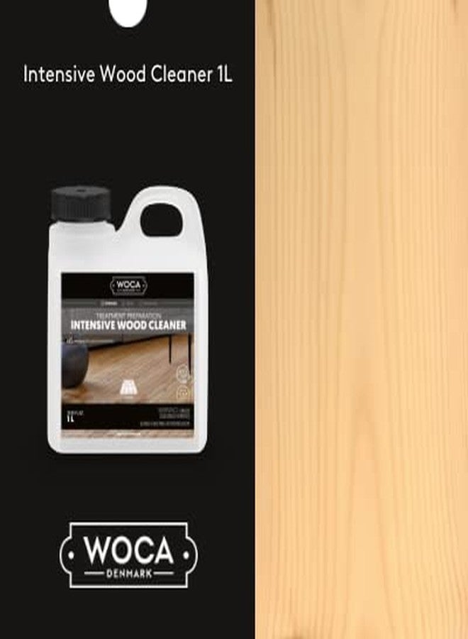 WOCA Intensive Wood Cleaner |1 L| is a concentrated formula for the preparing and treatment of raw wood to accept wood stains, soap finishes, oil finish, hardwax oil finish, UV oiled finish - Image 5